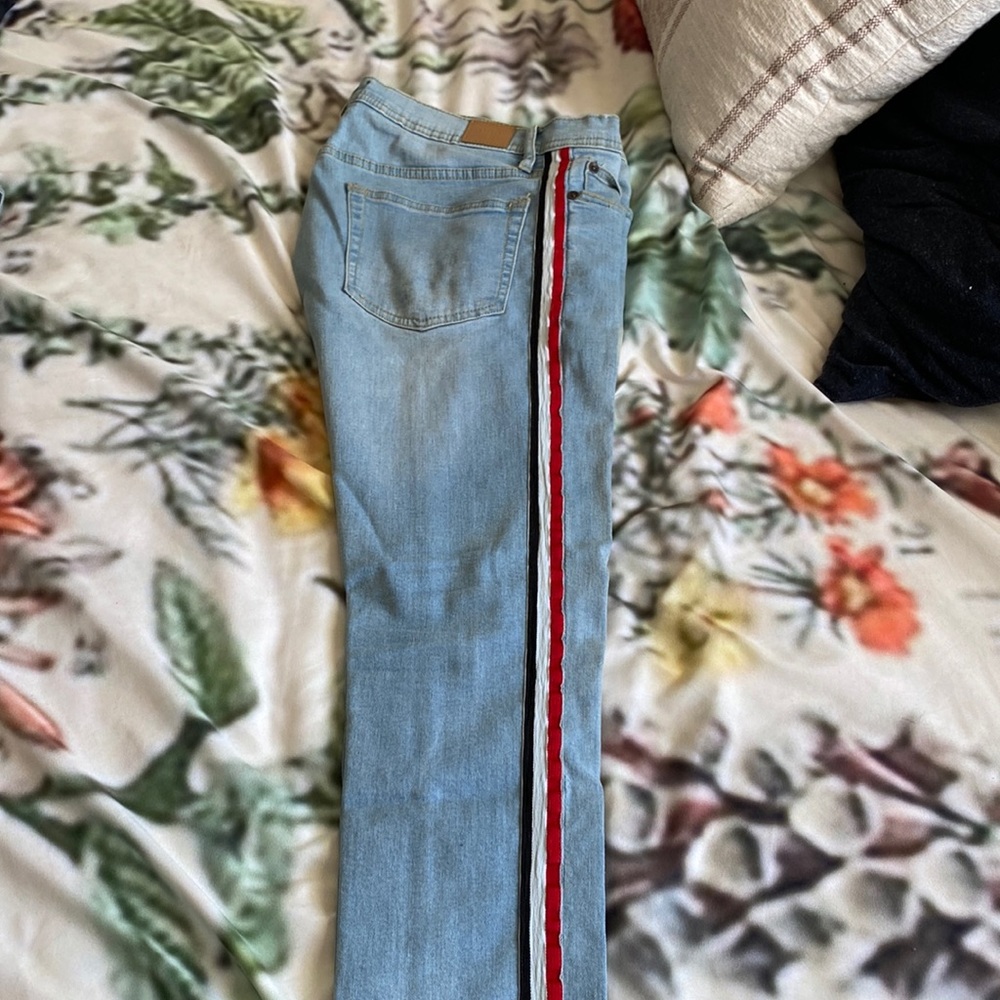 BDG jeans with stripe size 30